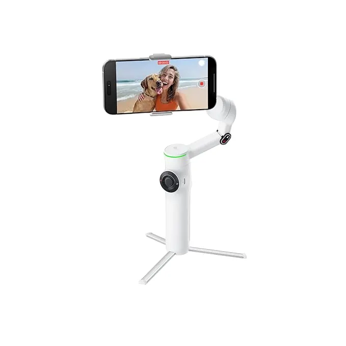 Handheld Smartphone Gimbal Stabilizer with Tripod for Smooth Video Recording