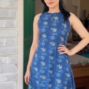 Blue Floral Serenity