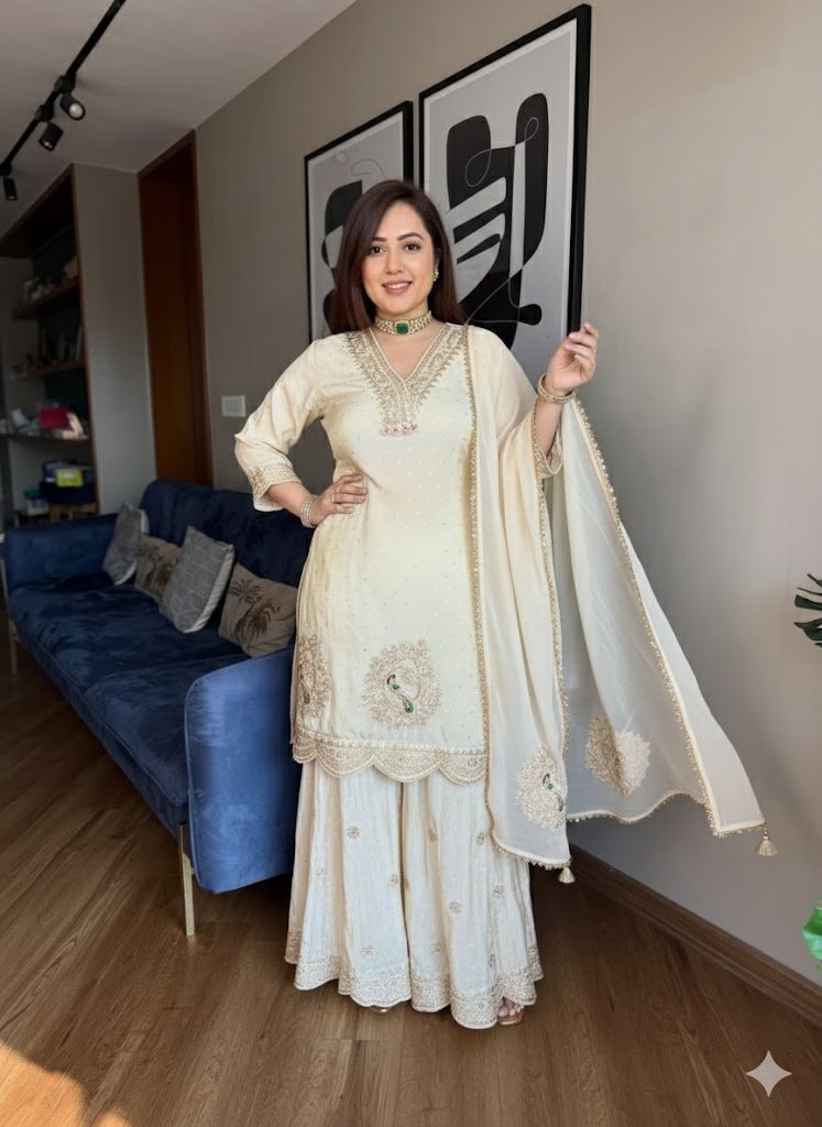 The Vintage Pearl Sharara Ensemble