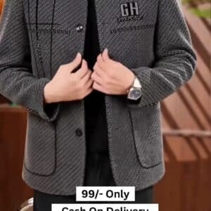 Men’s Puffer Jacket Thickened Winter Coat Warm Stand Collar Color Block Zip Up Jacket Ski Bubble Coat