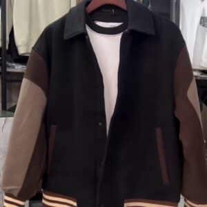 Classic Two Tone Varsity Jacket