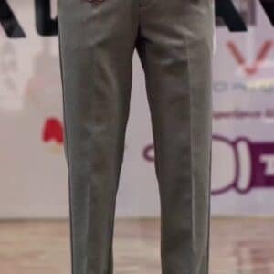 Men Slim Fit Everyday Smart Wear Comfort Stretch Formal Trouser